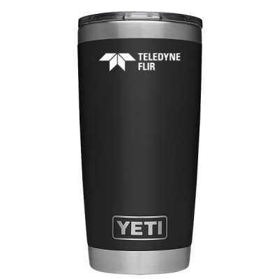 Rambler DuraCoat Black Tumbler